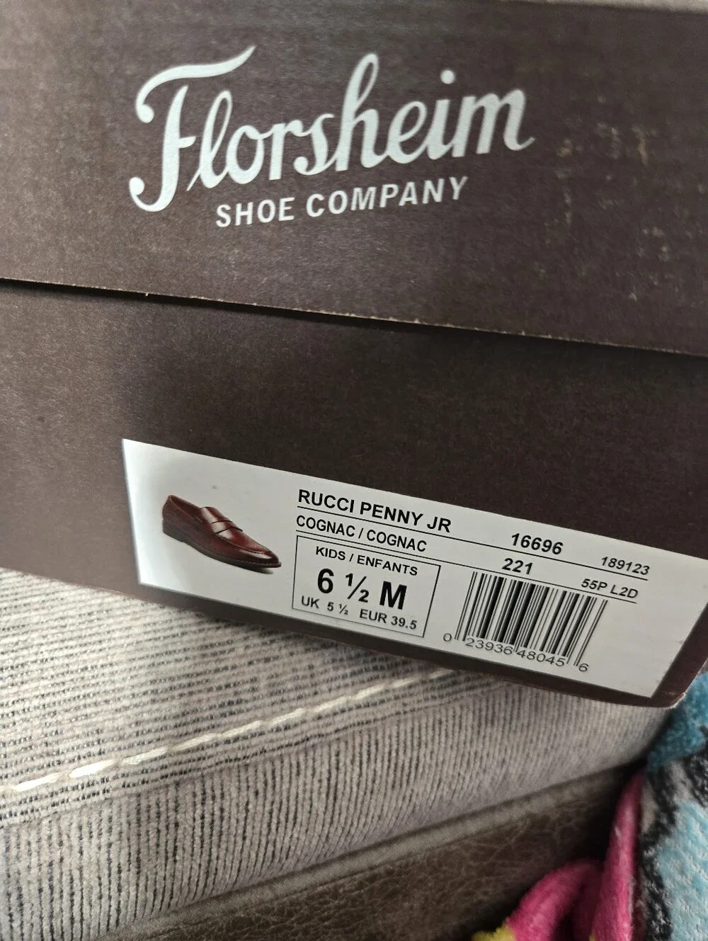 New Florshein Rucci Penny Loafers in Cognac